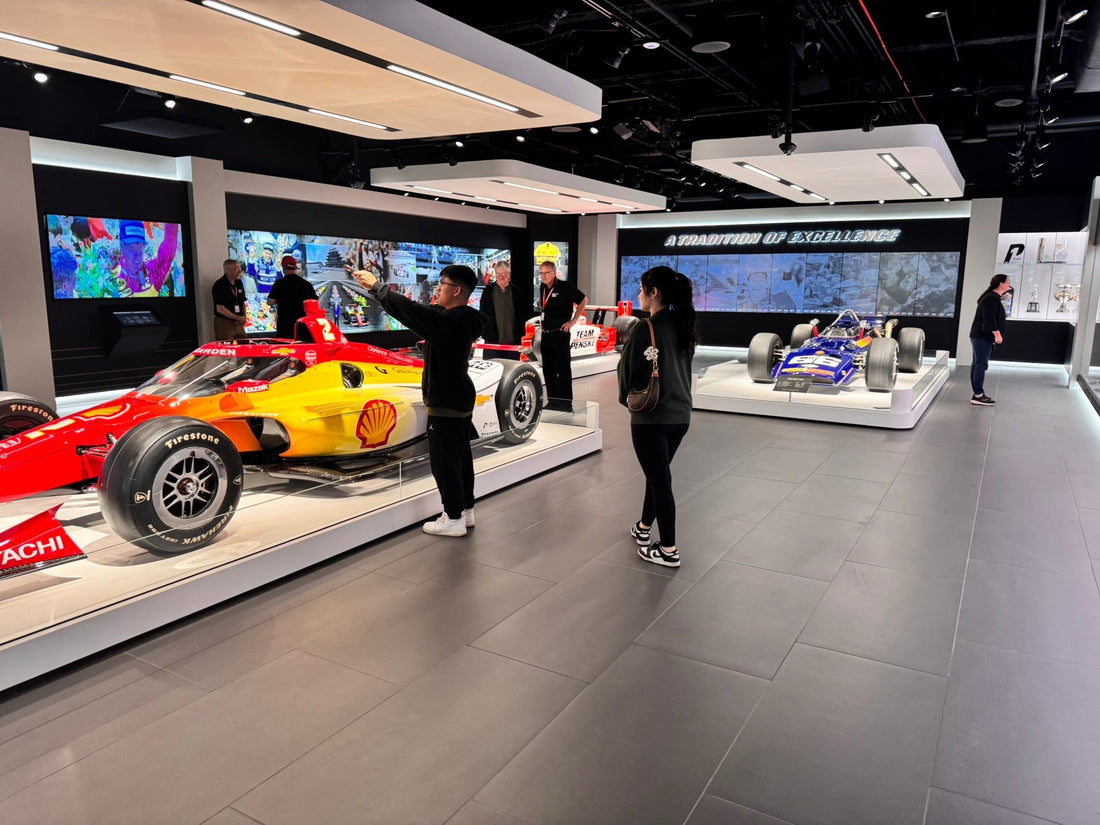 We visit the new Indianapolis Motor Speedway Museum