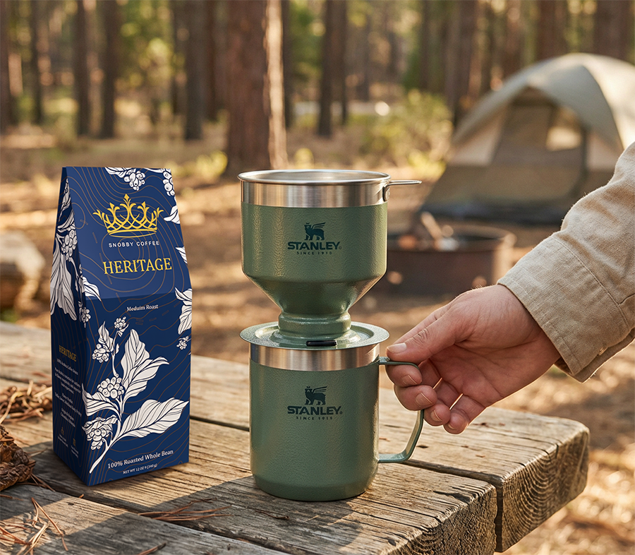 Camping with Snobby Coffee