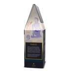 Box with illustrations and text on a white background