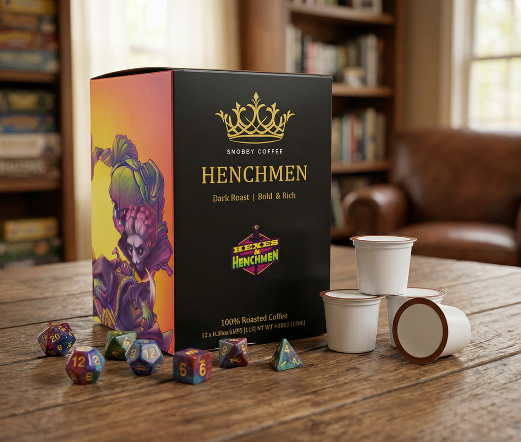Snobby Coffee Henchmen Coffee Pods