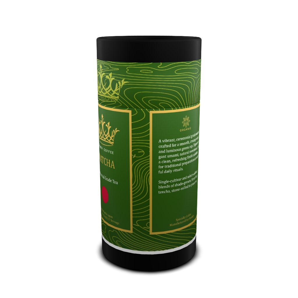 Matcha Coffee tube green